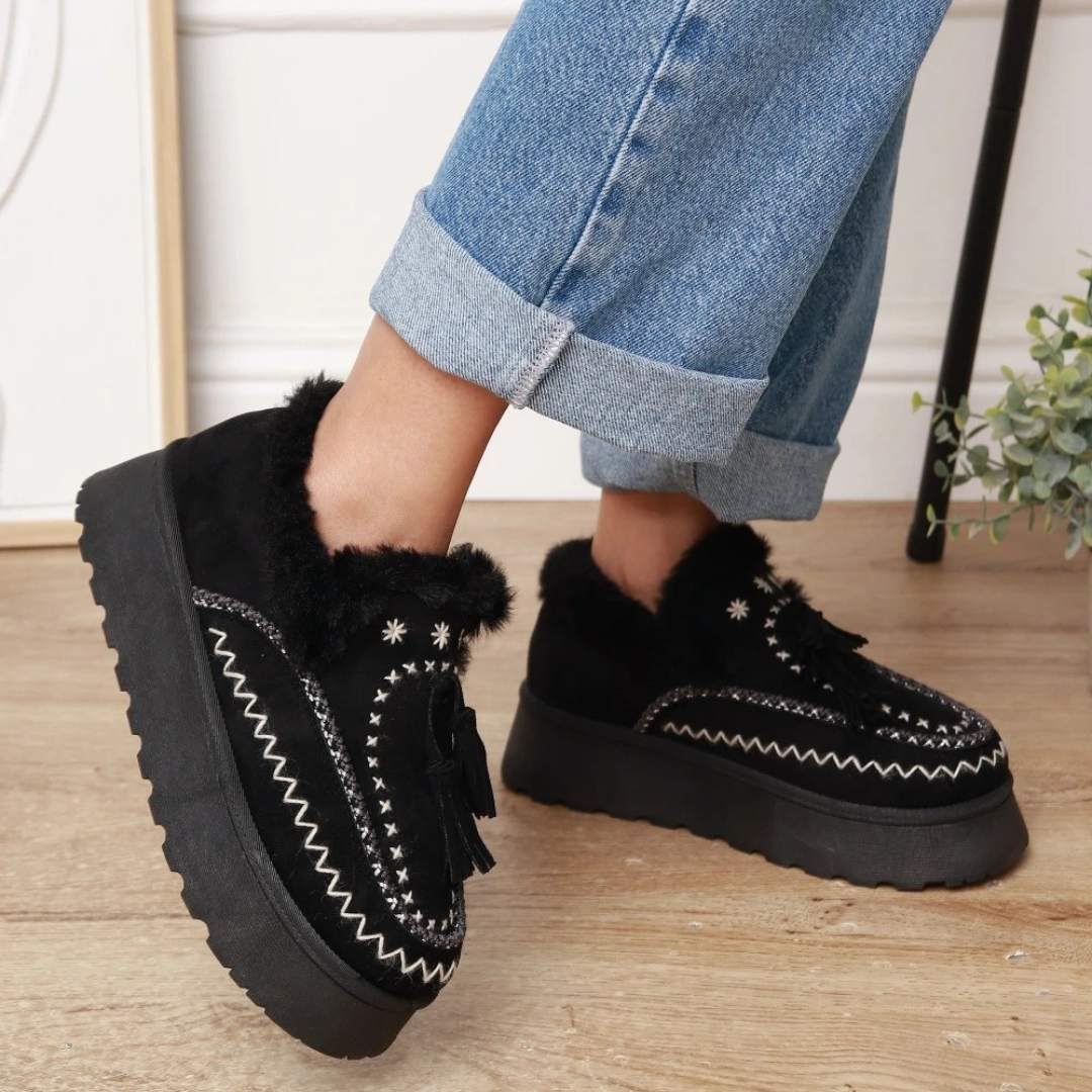 SCARPE IMBOTTITE IN MONTONE - 4 Colorazioni