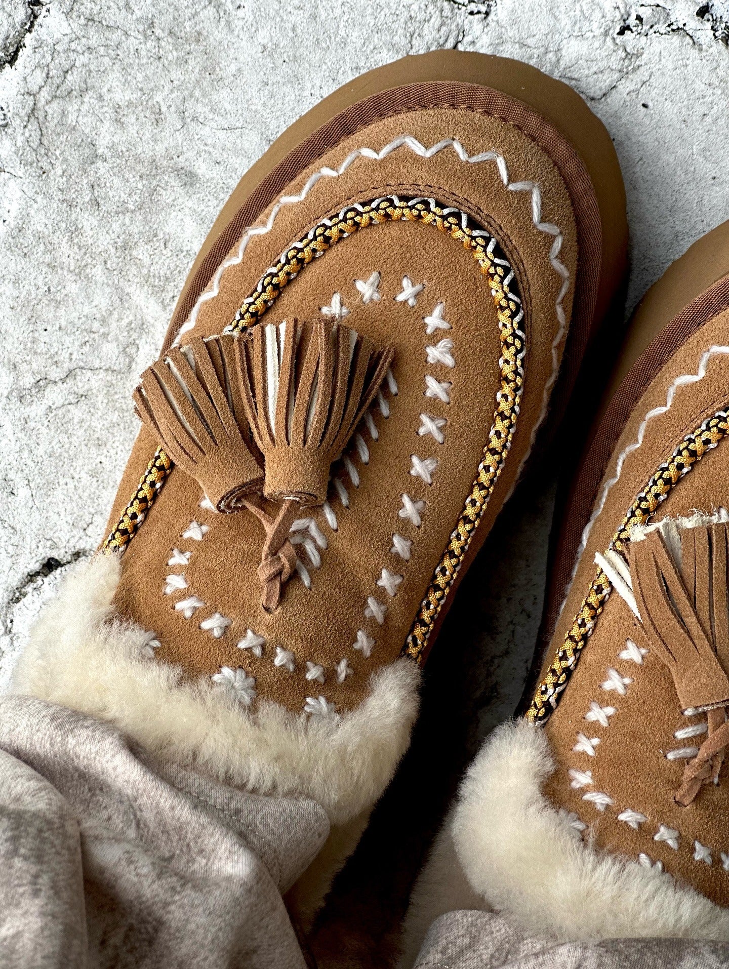 SCARPE IMBOTTITE IN MONTONE - 4 Colorazioni